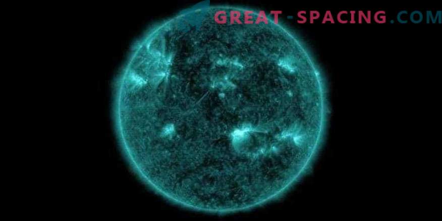 NASA vangt flitspulsen op de zon en op de aarde