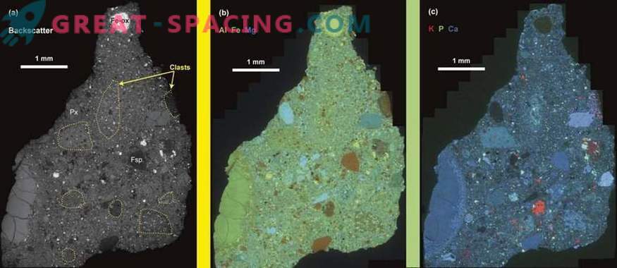 Oude meteoriet onthult de kenmerken van de Martiaanse topografie