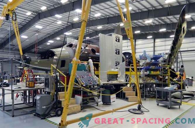 Virgin Galactic werkt aan een nieuwe SpaceShipTwo