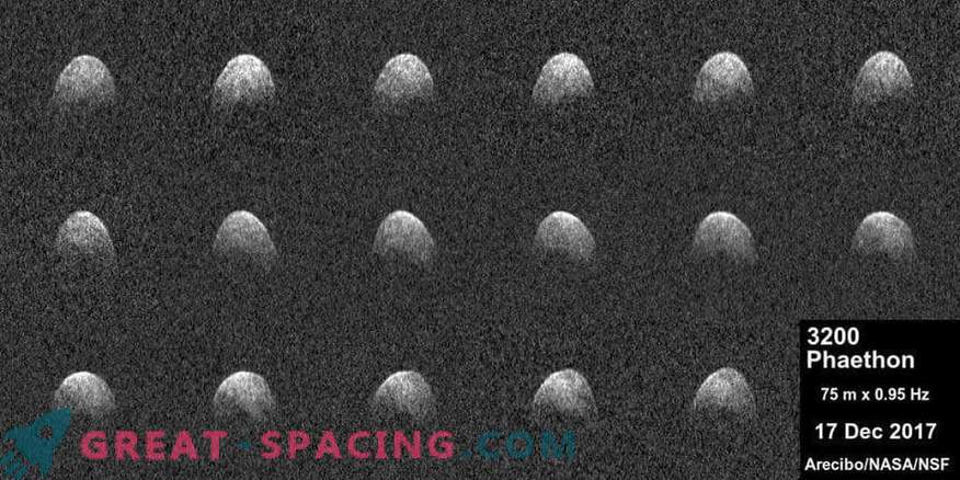 Arecibo Radar ontvangt Phaeton-afbeeldingen