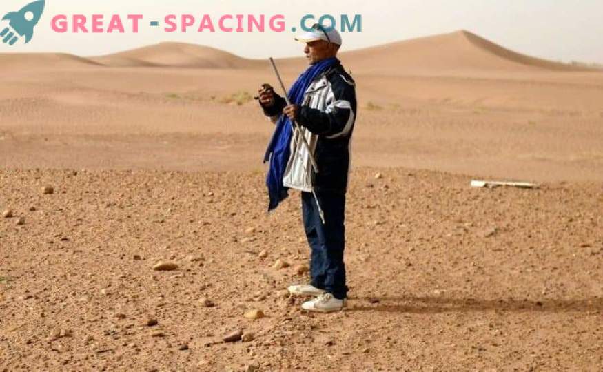 Marokkaanse woestijn gezeefd door meteorietenjagers