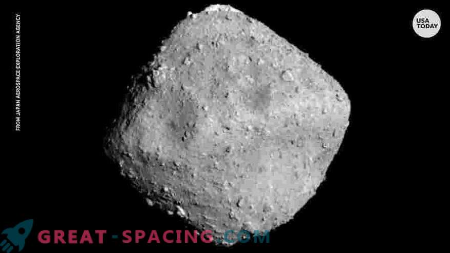 Grillige vormen van Bennu en Ryugu asteroïden