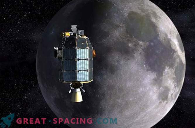 Kamikaze LADEE voltooide zijn missie op de maan met een grote stijging