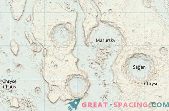 Watney keurt goed: Ordnance Survey heeft een kaart van Mars gemaakt