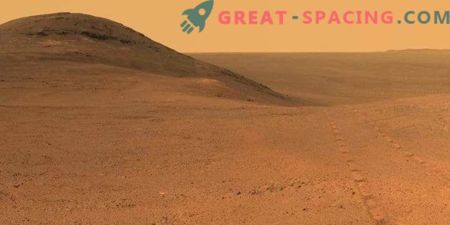De Martian Rover Opportunity blijft stil