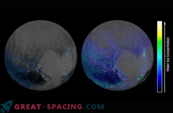 De hoeveelheid waterijs die Pluto bedekt, verbaast onderzoekers