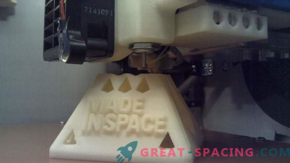 Het eerste privé-3D-geprinte object in de ruimte!