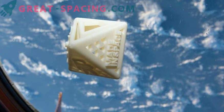Het eerste privé-3D-geprinte object in de ruimte!