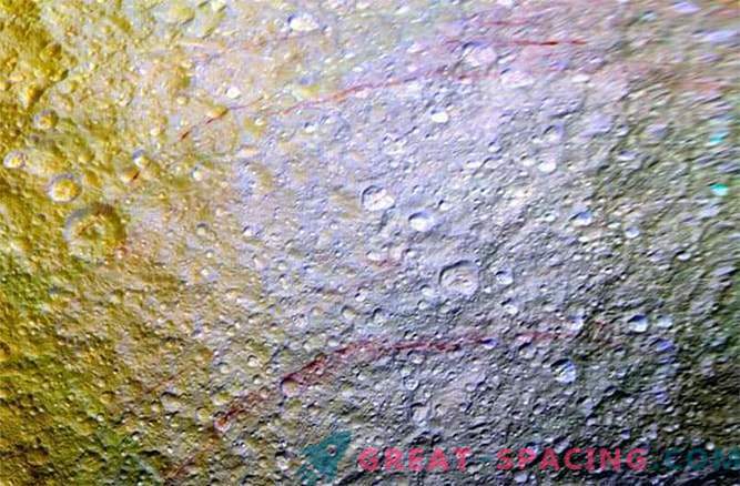 Waar kwamen de rode bogen op Tethys vandaan?