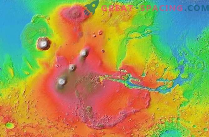 Monster Volcano heeft Mars radicaal veranderd
