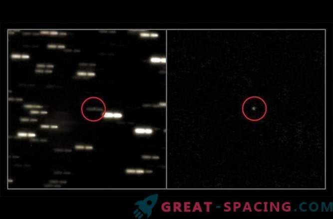 Rosetta wordt verblind door een komeet die achter de zon vandaan komt
