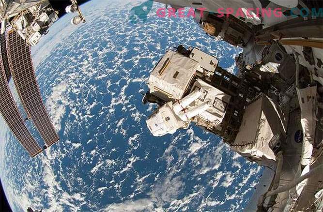 Astronauten aan het werk: astronauten hebben verbluffende foto's gemaakt