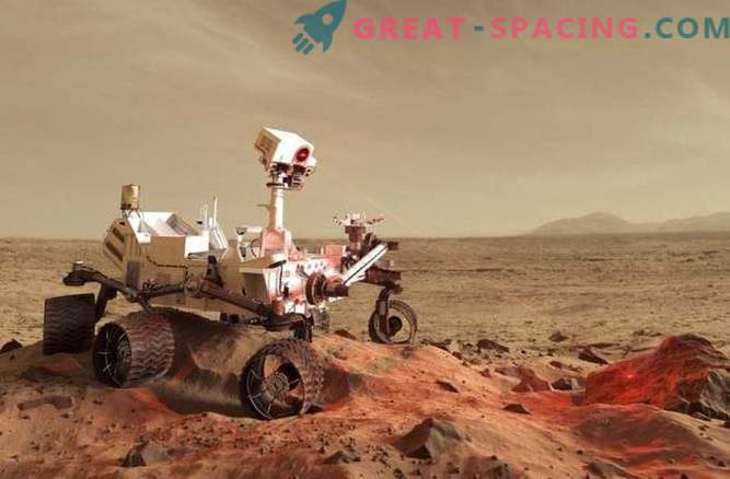 Een ruimtelaser helpt robots buitenaardse leven 