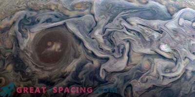 Verbazingwekkende Jupiter marmerwolken