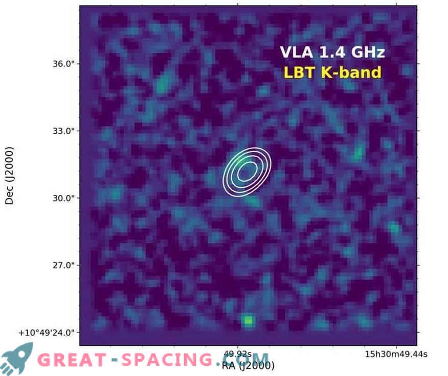 Astronomen rapporteren het meest verre radiosmelkweg