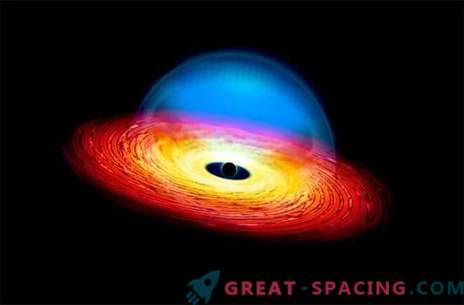 Het zwarte gat begint uitgehongerd te raken - de quasar is verduisterd