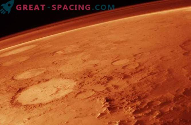 De atmosfeer van het oude Mars was niet zo dicht