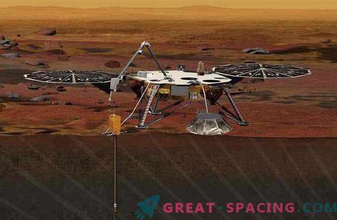 Missie op Mars boort de grond voor het verkrijgen van 'diepe' informatie
