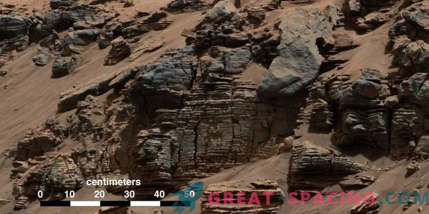 Rover vond een gelaagd meer van het oude Mars