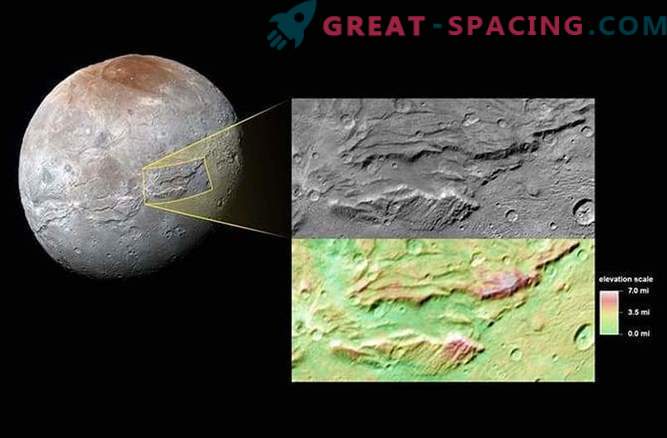 Scheurt de bevroren oceaan Charon, een satelliet van Pluto, uit elkaar?