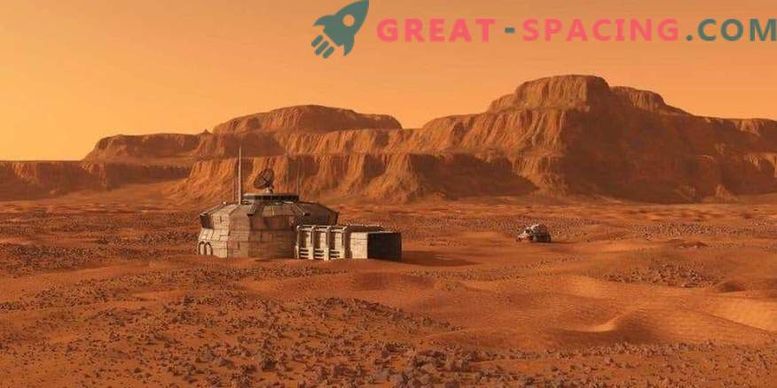 Gezellige mini-huizen voor Mars-verkenners