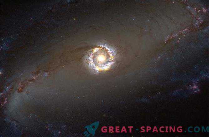 Hoe bepaal je het gewicht van een zwart gat - een monster van een spiraalvormig stelsel?