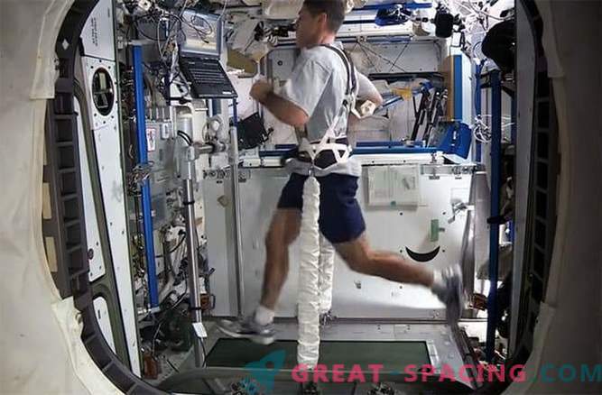 Running in space is een echte uitdaging