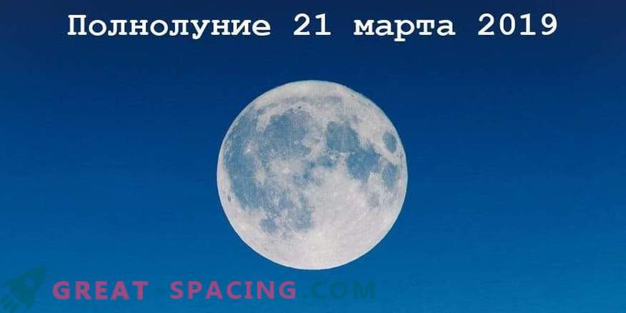 Wat zal de volle maan zijn op 21 maart 2019