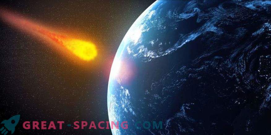 Zal een tsunami verschijnen als een asteroïde in de oceaan stort?