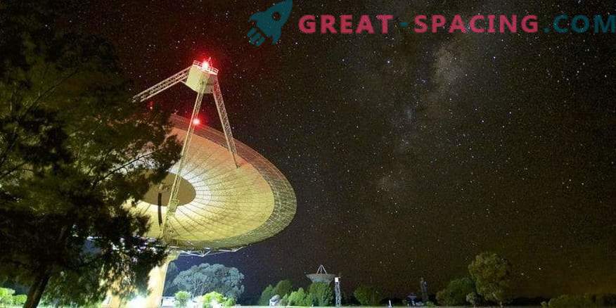 Neem snelle radio-burst op die is opgenomen door de Parks Observatory