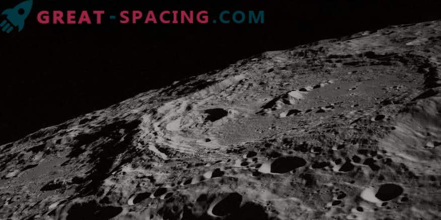 Het model van de vroege maan toont een atmosfeer van heavy metal