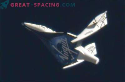 SpaceShipTwee raketmotor was niet de oorzaak van het ongeluk