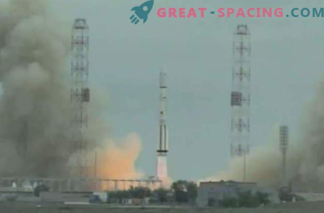 Russische protonenraket mislukt tijdens lancering van de satelliet