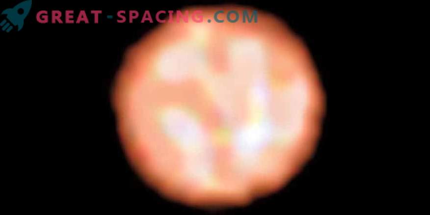 Eerste gedetailleerde afbeeldingen van het oppervlak van een gigantische ster