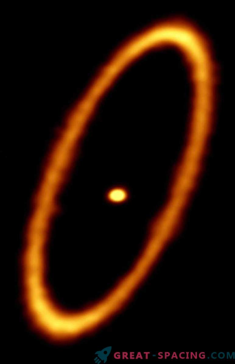 Planeten kunnen zich vormen in smalle ringen van buitenaardse systemen