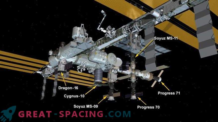SpaceX's Dragon Capsule levert Christmas Treats aan het ISS