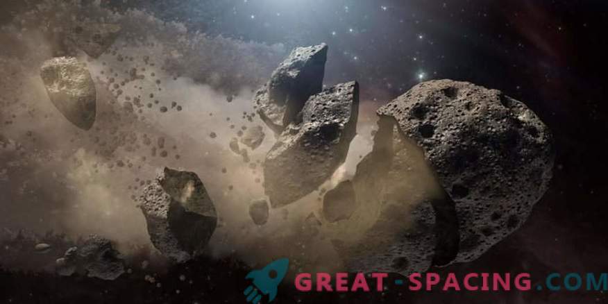 Trouvé la plus ancienne famille d'astéroïdes