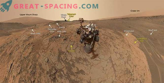 Curiozitatea a făcut un nou selfie pe Marte