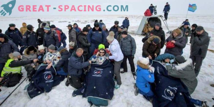 Astronauci powrócili z ISS na Ziemię