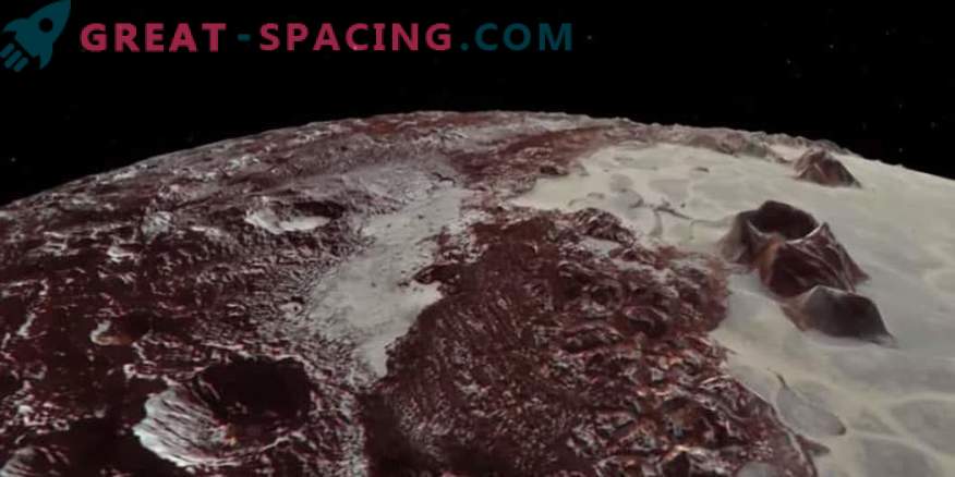 Video: vliegen over Pluto-velden