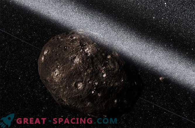 Hoe de ringen werden ontdekt in een asteroïde. Foto