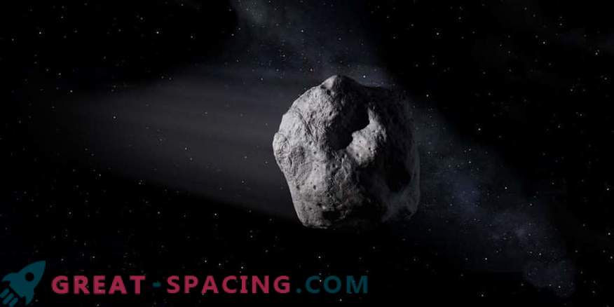 Een nieuwe asteroïde reist in de buurt van de aarde