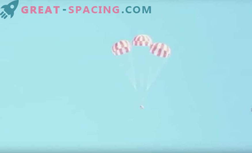 Orion slaagt voor de laatste parachutetest vóór de maanvlucht