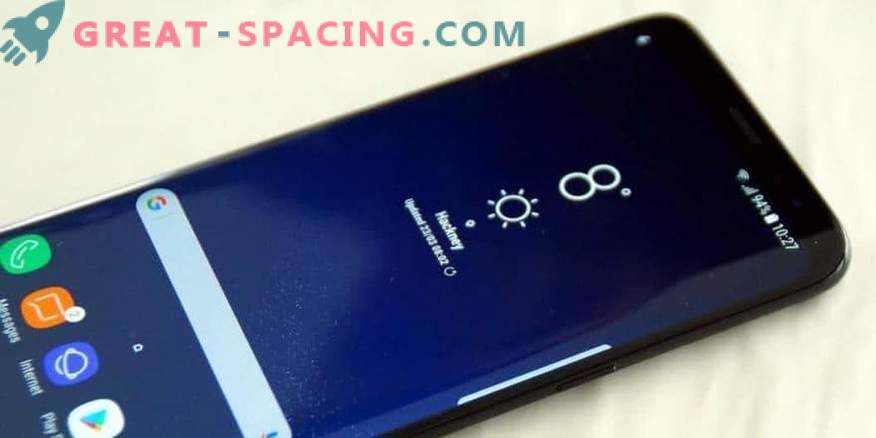 Galaxy A5 (2018) smartphone verscheen op de officiële website