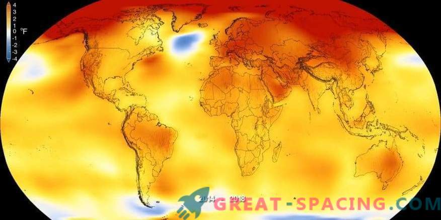 2018 was het vierde heetste jaar in de geschiedenis