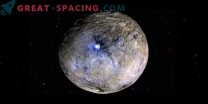 Polaire verplaatsing van de dwergplaneet Ceres