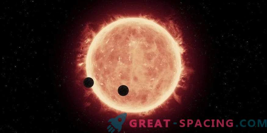 Elke rode dwerg heeft minstens één exoplaneet