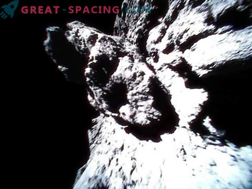 Fantastische beelden van de asteroïde Ryugu van Japanse robots