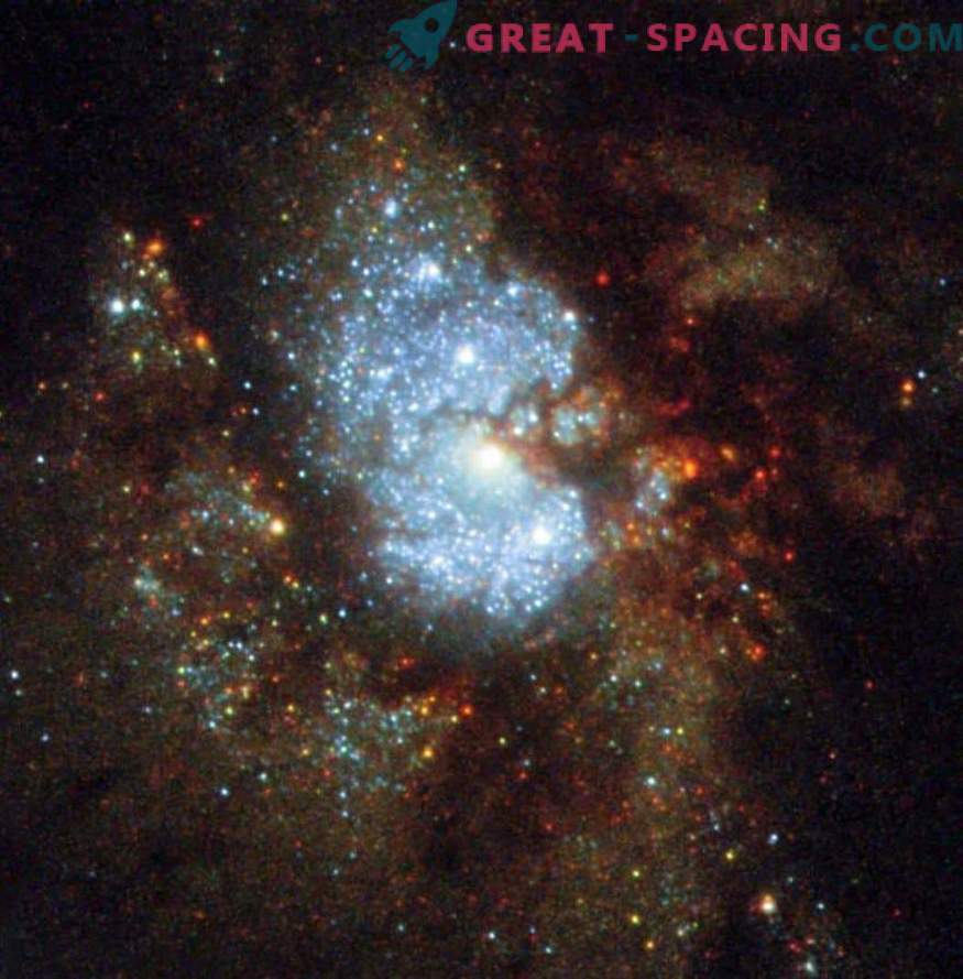 Hubble verborgen Galaxy