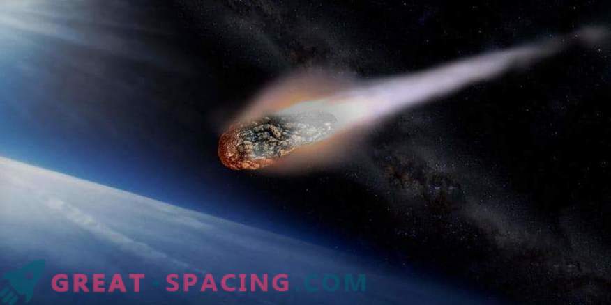 Asteroïde snelt voorbij de aarde